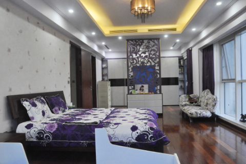Luxurious and Royal style 4 bedroom apartment for lease in Ciputra Tay ho Hanoi
