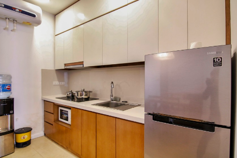 Bright one bedroom apartment for rent in Dao Tan str, Ba Dinh