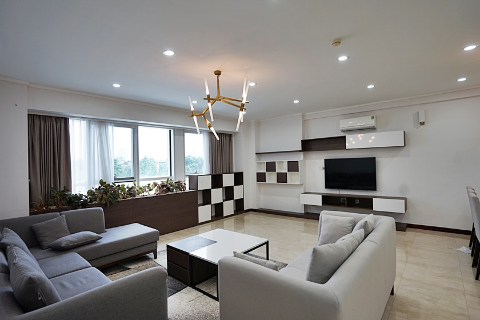 Luxurious and Royal style 4 bedroom apartment for lease in Ciputra, Tay ho, Hanoi
