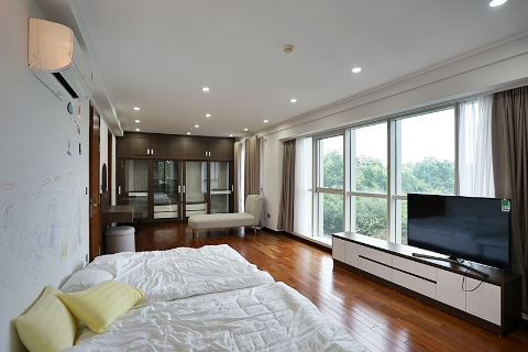Luxurious and Royal style 4 bedroom apartment for lease in Ciputra, Tay ho, Hanoi