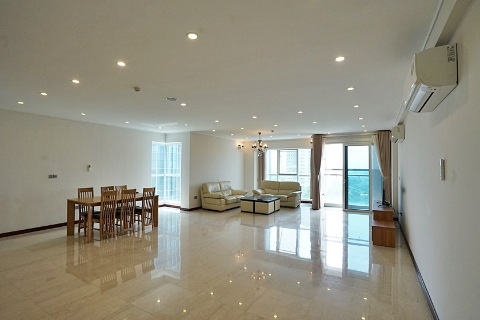 Spacious 3 bedroom apartment at L Building with fully furnished in Ciputra, Hanoi