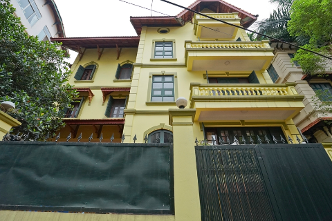 Spacious  5 bedroom Villa with Garden  for rent in To Ngoc Van, Tay Ho, Hanoi