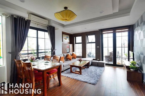 Stunning 1  bedroom apartment for rent in Dao Tan, Ba Dinh district