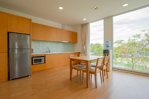 Lake view and bright 2 bedroom apartment for rent in Tay Ho