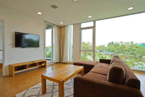 Cozy 2 bedroom apartment with lake view for rent on Quang Khanh street, Tay Ho