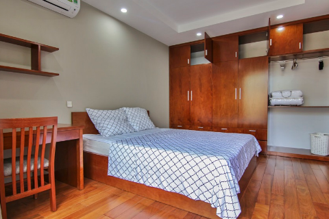 Homely 1 bedroom apartment with balcony for rent in Doi Can, Ba Dinh