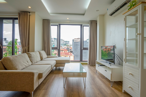 Lake view 3 bedroom apartment for rent in To Ngoc Van, Tay Ho