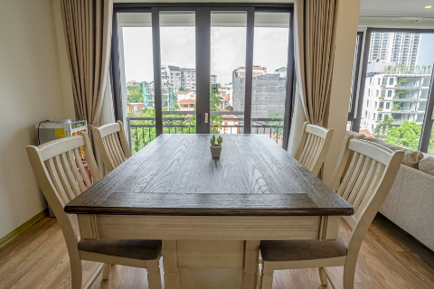 Lake view 3 bedroom apartment for rent in To Ngoc Van, Tay Ho