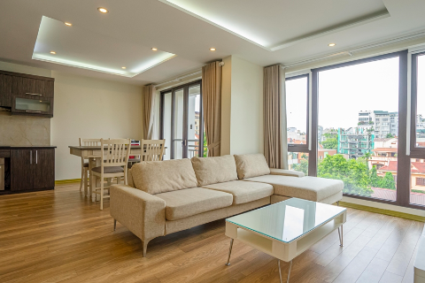 Lake view 3 bedroom apartment for rent in To Ngoc Van, Tay Ho