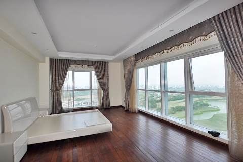 Bright apartment with 4 bedrooms for rent in Ciputra, Hanoi.