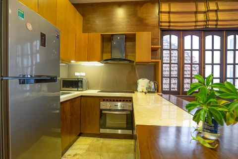 Quiet and beautiful 3 bedroom apartment for rent in Xom Chua, Tay Ho