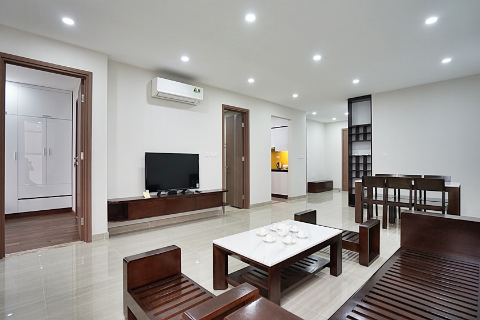 Brand new 3 bedroom apartment for rent in L3 Building, Ciputra Hanoi