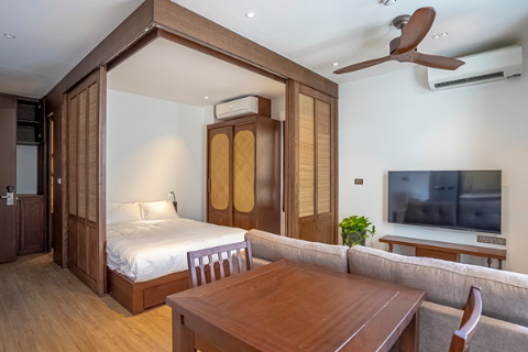 Well designed one bedroom apartment to rent near Old Quarter, Hanoi