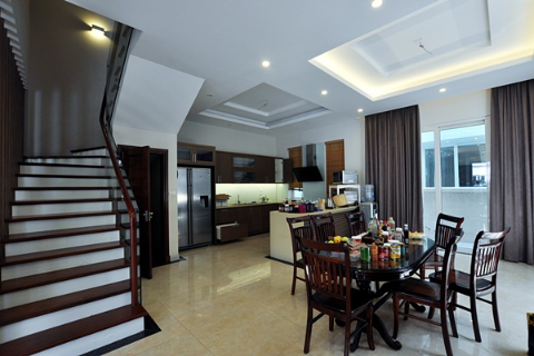Villa Vinhome Riverside 4 bedroom for rent, Long Bien, Hanoi