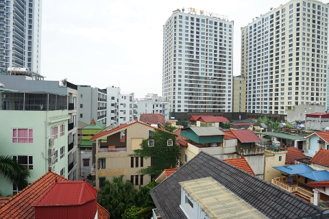 Bright and modern two bedroom apartment for rent in Tay Ho, Hanoi