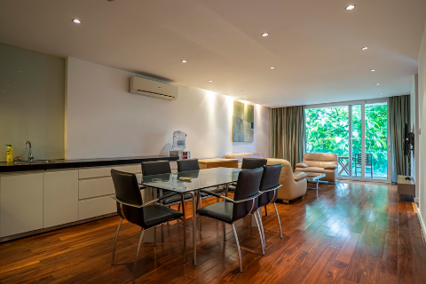 Spacious 2 bedroom apartment with a nice balcony for rent in Tay Ho