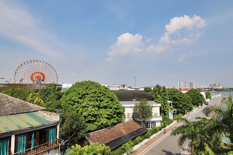 Lake view and modern 02 bedroom apartment plus a studio for rent in Tay Ho - Westlake, Hanoi