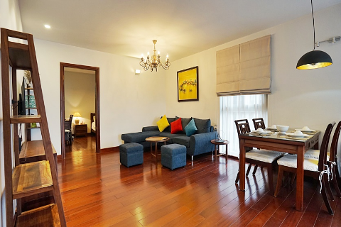 Lake view 1 bedroom apartment for rent in Tay Ho Dist, Hanoi.