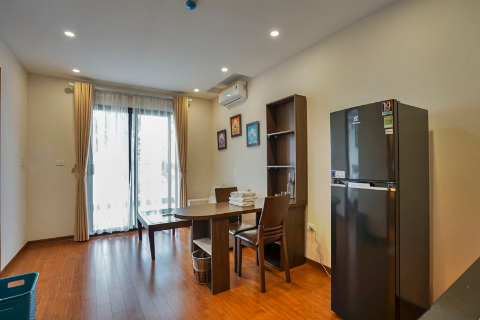 Beautiful 1 bedroom apartment with a huge balcony, Ba Dinh