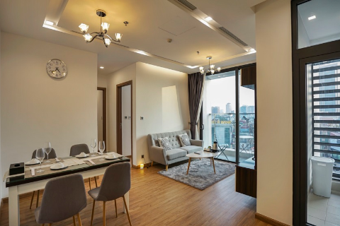 High-quality-standard 2 bedroom apartment for rent in Vinhomes Metropolis, Ba Dinh, Hanoi