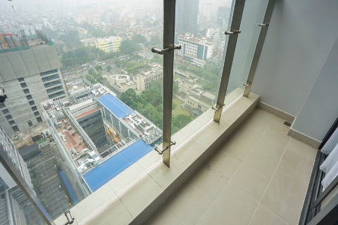 Cozy 2 bedroom apartment for rent in Vinhomes Metropolis, Hanoi.