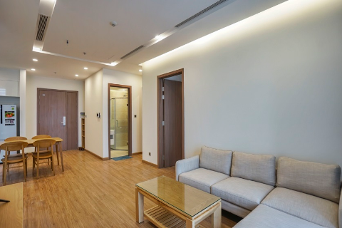 Cozy 2 bedroom apartment for rent in Vinhomes Metropolis, Hanoi.