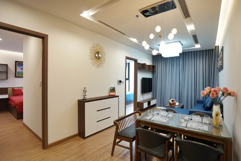 Two Bedroom Apartment with homely design  for rent in Vinhomes Metropolis, Hanoi