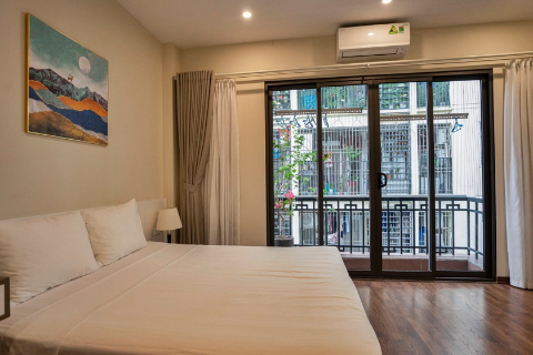 Beautiful 1 Bedroom Apartment For Lease in Ba Dinh, Hanoi