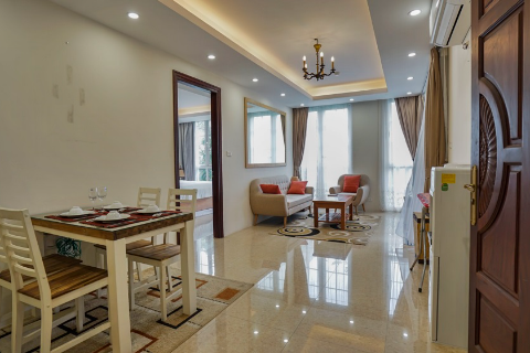 Bright 2 Bedroom Apartment For Rent in Giang Vo, Ba Dinh District.