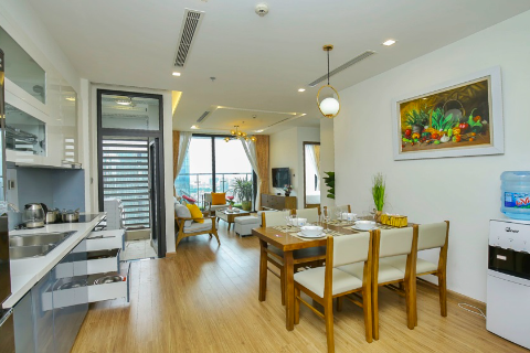 Bright 2 Bedroom Apartment For Lease in Vinhomes Metropolis, Hanoi