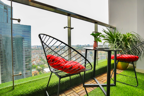 Bright 2 Bedroom Apartment For Lease in Vinhomes Metropolis, Hanoi