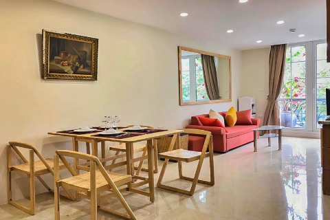 Modern style and lovely apartment for rent in Ba Dinh, Hanoi