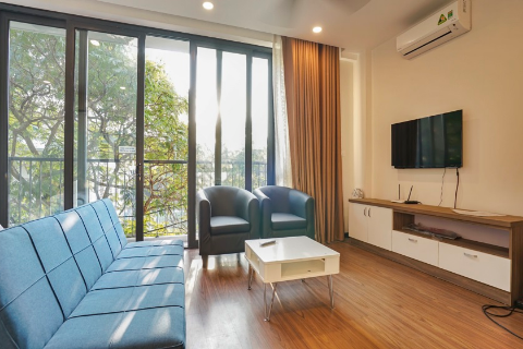 Studio with lots of sunlight for rent in Ba DInh, near Lotte Tower