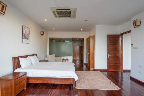 Charming 3 bedroom apartment for rent on Tay Ho street, nearby Somerset West Point Hanoi