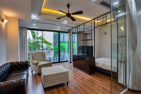 Beautiful Apartment with 2 bedrooms with lake view for rent in Truc Bach, Ba Dinh