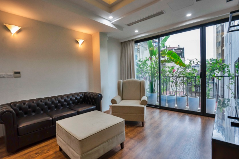 Beautiful Apartment with 2 bedrooms with lake view for rent in Truc Bach, Ba Dinh