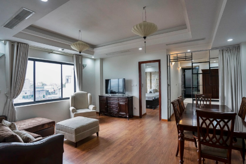 Beautifully decorated 2 bedroom apartment for rent in Truc Bach, Ba Dinh