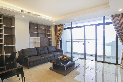 Lake view good price 2 bedroom apartment for rent in Sun Grand City, 69B Thuy Khue