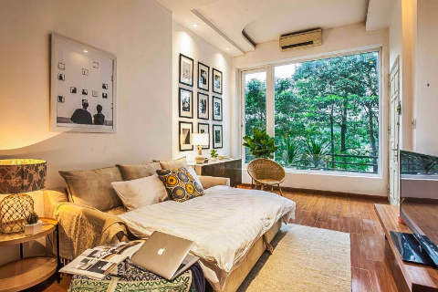 Cool 2 bedroom apartment for rent in Truc Bach Lake, Hanoi