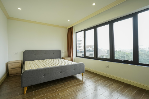 Spacious and pretty 1 bedroom apartment for rent on Tay Ho street, Hanoi