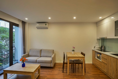 Charming 1 bedroom  apartment  for rent near Lotter Center, Ba Dinh