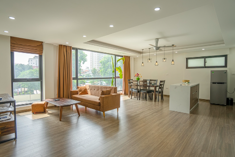 Spacious and bright 2 bedroom apartment for rent in Dang Thai Mai, Tay Ho