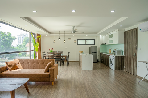 Spacious and bright 2 bedroom apartment for rent in Dang Thai Mai, Tay Ho