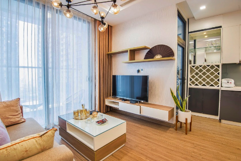 Beautiful 1 bedroom apartment for lease in Vinhomes Metropolis, Hanoi