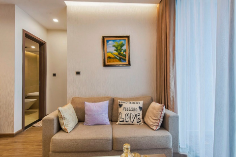 Beautiful 1 bedroom apartment for lease in Vinhomes Metropolis, Hanoi