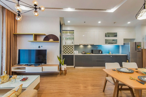 Beautiful 1 bedroom apartment for lease in Vinhomes Metropolis, Hanoi