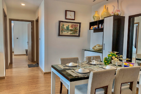 Cozy 2 bedroom apartment for lease in Metropolis, Ba Dinh