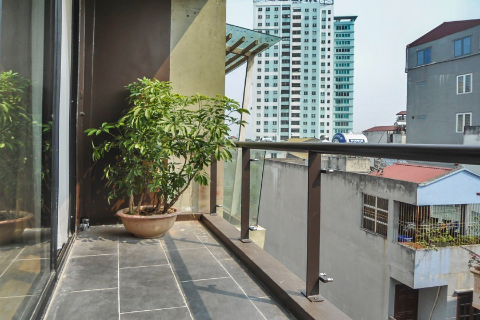 Nice apartment with huge balcony for rent Ba Dinh, Hanoi