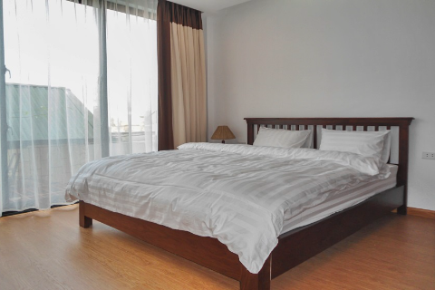 Nice apartment with huge balcony for rent Ba Dinh, Hanoi