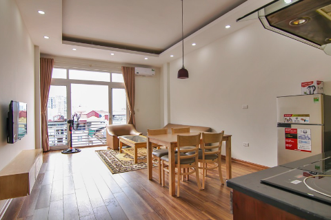 Spacious 1 bedroom apartment for rent in Ba Dinh, Ha Noi